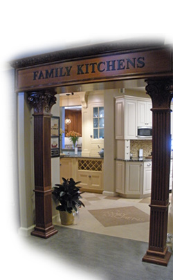 Entry to Family Kitchens showroom